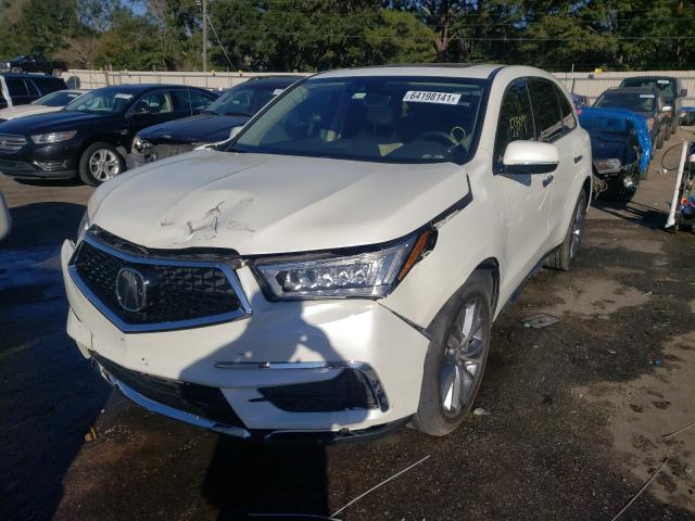 Photo 2 from auction – 2017 ACURA MDX TECHNO with VIN 5FRYD3H52HB006628