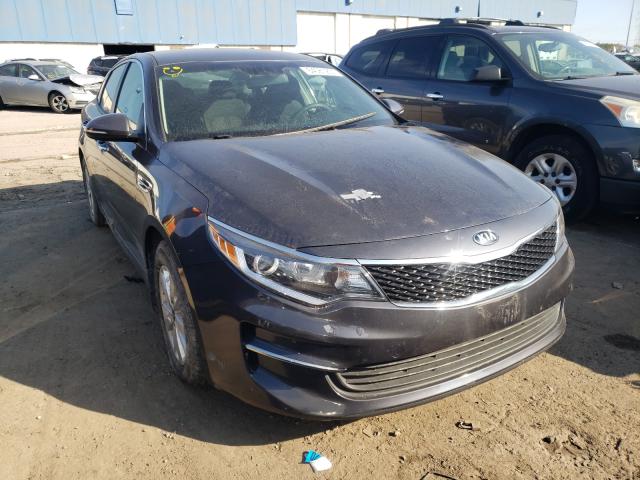 KIA OPTIMA LX 2016 with VIN KNAGT4L35G5107686 - Photo from auction