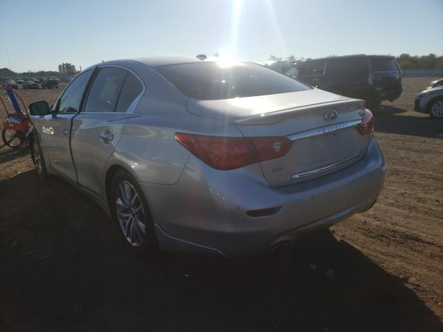 Photo 3 from auction – 2014 INFINITI Q50 BASE with VIN JN1BV7ARXEM704032