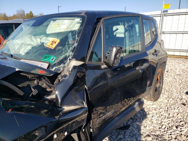 Photo 10 from auction – 2019 JEEP RENEGADE S with VIN ZACNJBAB4KPJ95092
