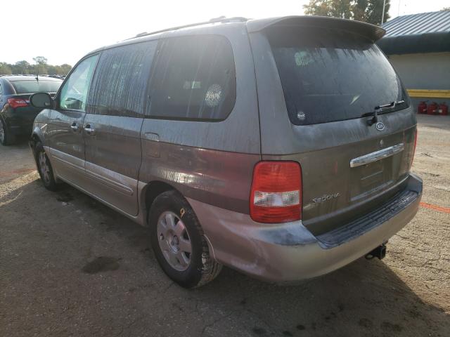Photo 3 from auction – 2003 KIA SEDONA EX with VIN KNDUP131436466801