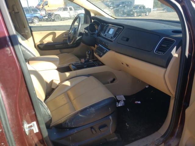 Photo 5 from auction – 2015 KIA SEDONA EX with VIN KNDMC5C13F6035731