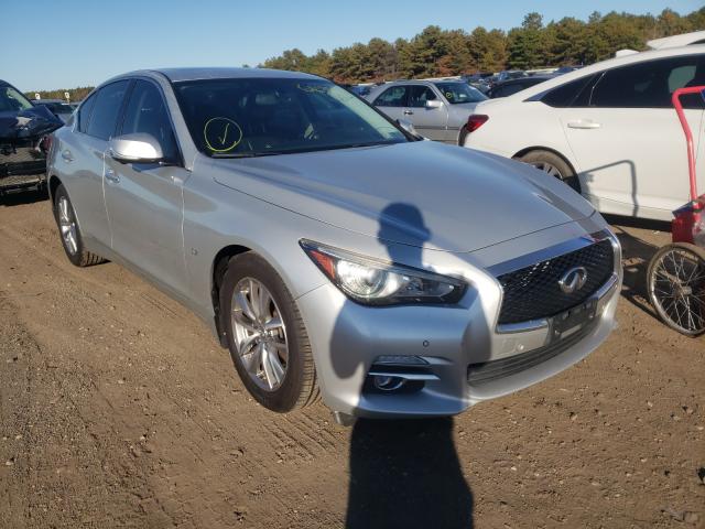INFINITI Q50 BASE 2014 with VIN JN1BV7ARXEM704032 - Photo from auction
