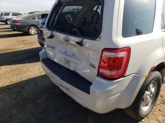 Photo 9 from auction – 2010 FORD ESCAPE XLT with VIN 1FMCU9DG9AKC02365