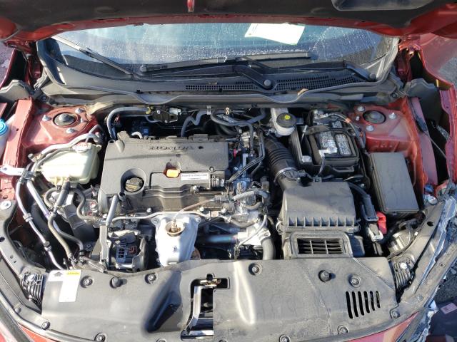 Photo 7 from auction – 2019 HONDA CIVIC LX with VIN 19XFC2F61KE009907