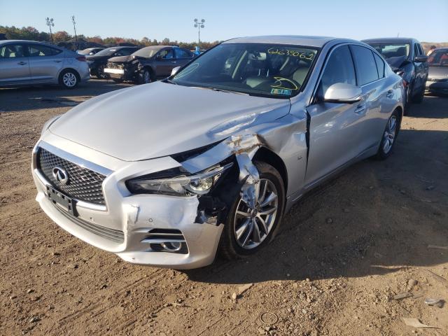 Photo 2 from auction – 2014 INFINITI Q50 BASE with VIN JN1BV7ARXEM704032
