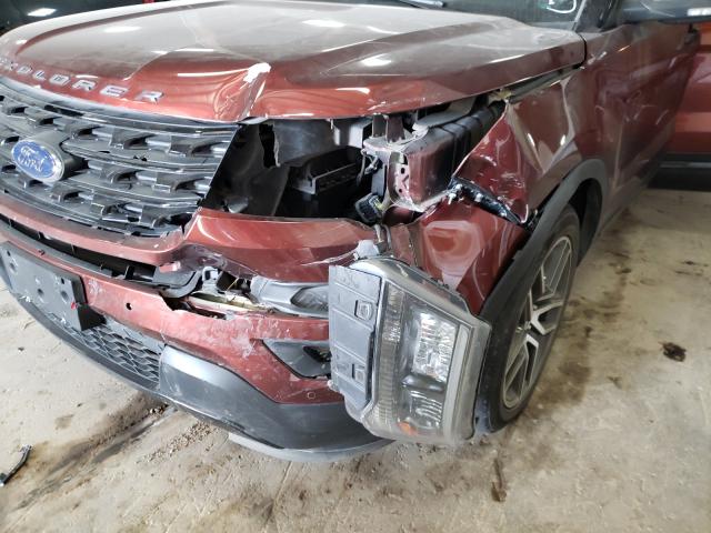 Photo 9 from auction – 2016 FORD EXPLORER S with VIN 1FM5K8GT9GGD13415