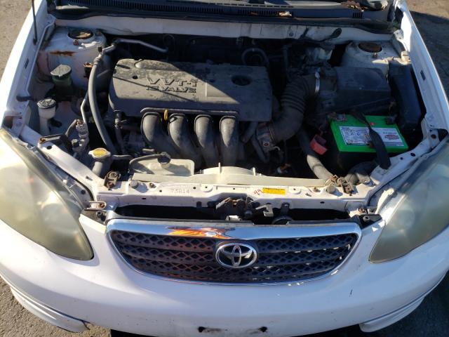 Photo 7 from auction – 2007 TOYOTA COROLLA with VIN 2T1BR32EX7C769114