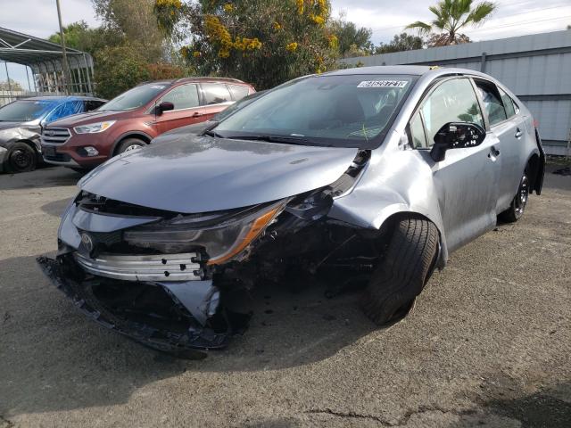 Photo 2 from auction – 2021 TOYOTA COROLLA LE with VIN 5YFEPMAE6MP253273