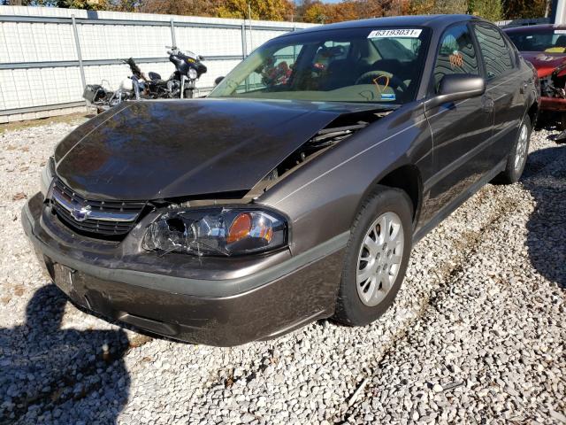 Photo 2 from auction – 2003 CHEVROLET IMPALA with VIN 2G1WF52EX39112046