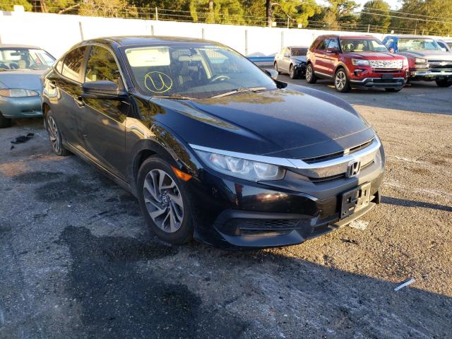 HONDA CIVIC EX 2018 with VIN 2HGFC2F74JH534344 - Photo from auction