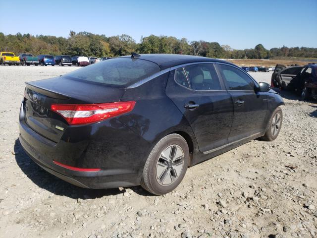 Photo 4 from auction – 2013 KIA OPTIMA HYB with VIN KNAGM4ADXD5040491
