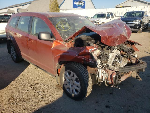 DODGE JOURNEY SE 2014 with VIN 3C4PDCAB5ET183863 - Photo from auction