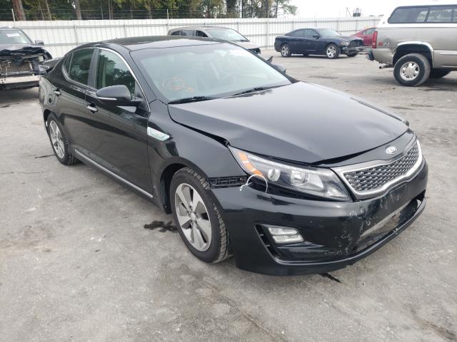 KIA OPTIMA HYB 2014 with VIN KNAGN4AD1E5074169 - Photo from auction
