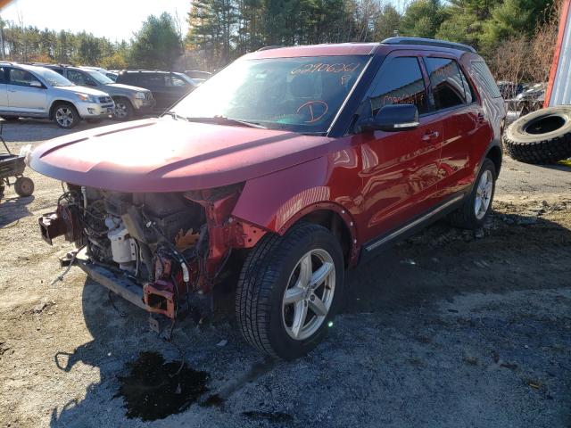 Photo 2 from auction – 2016 FORD EXPLORER X with VIN 1FM5K8D81GGA75219