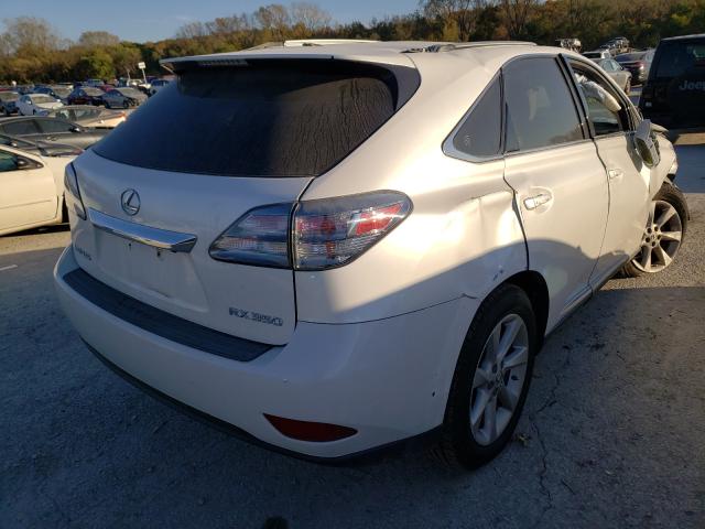 Photo 4 from auction – 2010 LEXUS RX 350 with VIN JTJBK1BA8A2408375