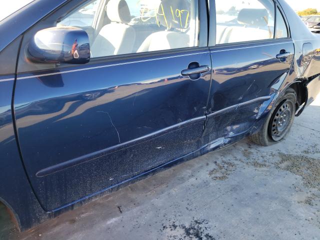 Photo 9 from auction – 2003 TOYOTA COROLLA CE with VIN JTDBR32E730037401