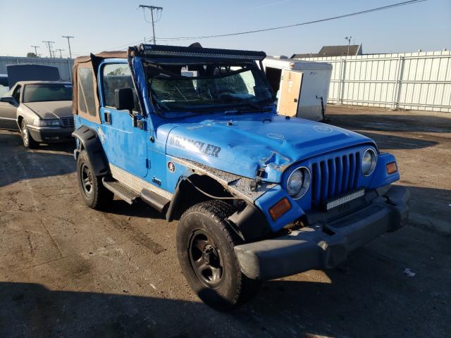 JEEP WRANGLER / 2000 with VIN 1J4FA49S6YP768629 - Photo from auction