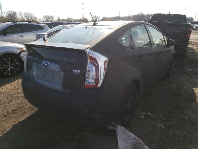 Photo 4 from auction – 2013 TOYOTA PRIUS with VIN JTDKN3DU3D1622374