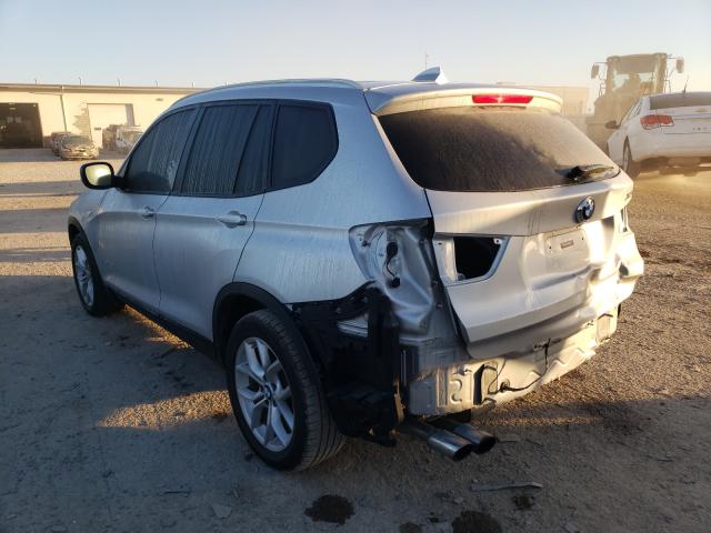 Photo 3 from auction – 2012 BMW X3 XDRIVE3 with VIN 5UXWX7C58CL975532