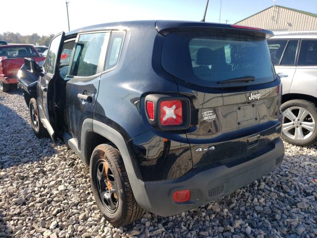 Photo 3 from auction – 2019 JEEP RENEGADE S with VIN ZACNJBAB4KPJ95092