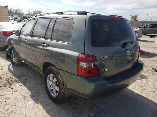 Photo 3 from auction – 2006 TOYOTA HIGHLANDER with VIN JTEGP21A060093572