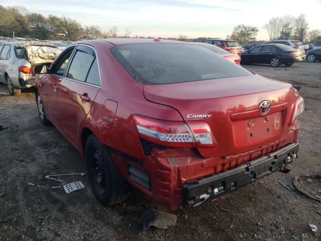 Photo 3 from auction – 2011 TOYOTA CAMRY BASE with VIN 4T1BF3EK8BU119182