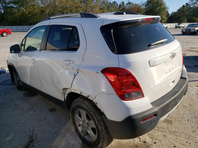 Photo 3 from auction – 2016 CHEVROLET TRAX 1LT with VIN 3GNCJLSB2GL132935