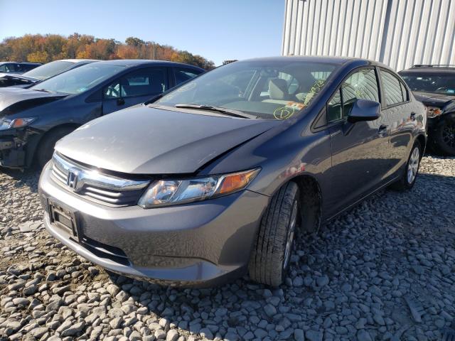 Photo 2 from auction – 2012 HONDA CIVIC LX with VIN 19XFB2F55CE310370