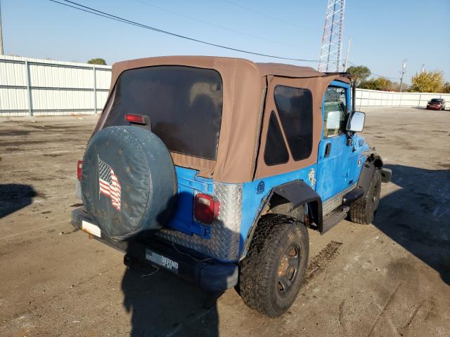 Photo 4 from auction – 2000 JEEP WRANGLER / with VIN 1J4FA49S6YP768629