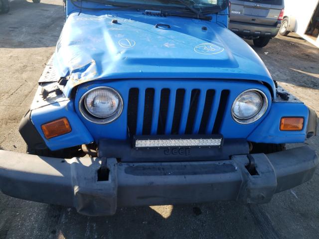 Photo 7 from auction – 2000 JEEP WRANGLER / with VIN 1J4FA49S6YP768629