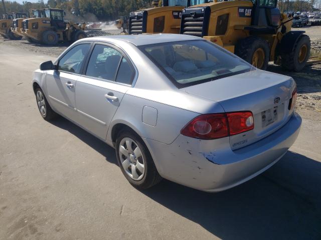 Photo 3 from auction – 2006 KIA OPTIMA LX with VIN KNAGE123465070171