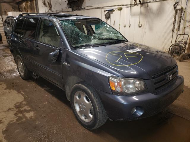 TOYOTA HIGHLANDER 2005 with VIN JTEEP21A550136342 - Photo from auction