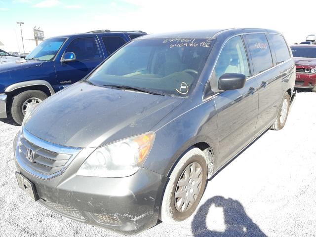 Photo 2 from auction – 2008 HONDA ODYSSEY LX with VIN 5FNRL38208B056037