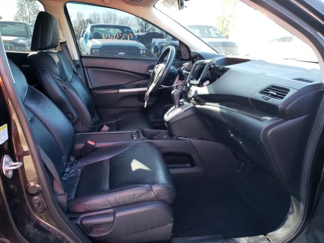 Photo 5 from auction – 2014 HONDA CR-V EXL with VIN 5J6RM4H78EL010358