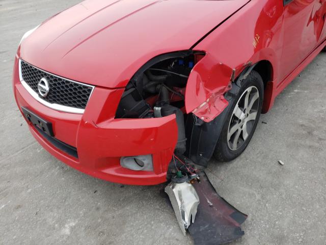 Photo 9 from auction – 2012 NISSAN SENTRA 2.0 with VIN 3N1AB6AP9CL696185