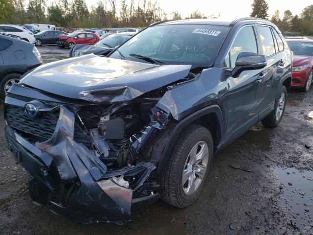 Photo 2 from auction – 2021 TOYOTA RAV4 LE with VIN JTMM6RFVXMD507526