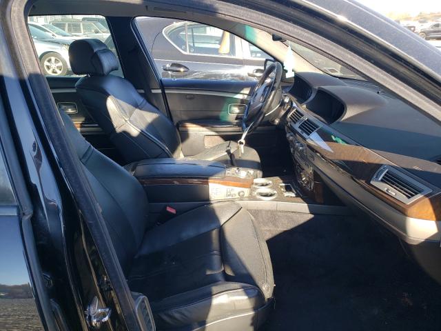 Photo 5 from auction – 2008 BMW 750 LI with VIN WBAHN83558DT79847