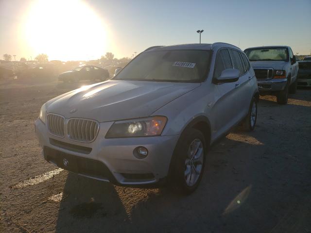 Photo 2 from auction – 2012 BMW X3 XDRIVE3 with VIN 5UXWX7C58CL975532