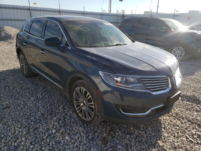 LINCOLN MKX RESERV 2016 with VIN 2LMTJ8LR0GBL27932 - Photo from auction