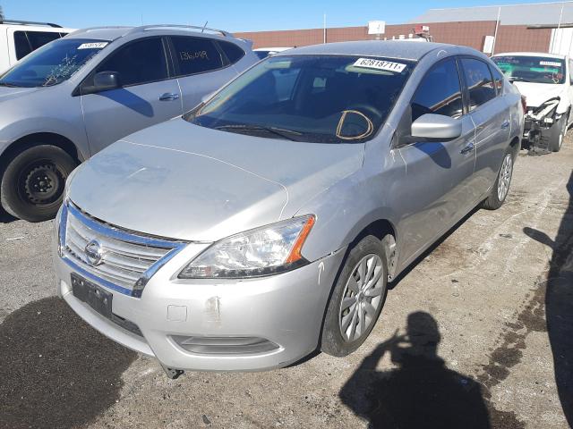 Photo 2 from auction – 2014 NISSAN SENTRA S with VIN 3N1AB7AP4EY340383