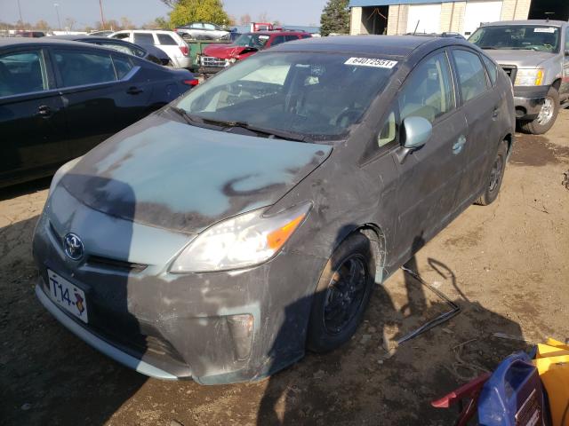 Photo 2 from auction – 2013 TOYOTA PRIUS with VIN JTDKN3DU3D1622374