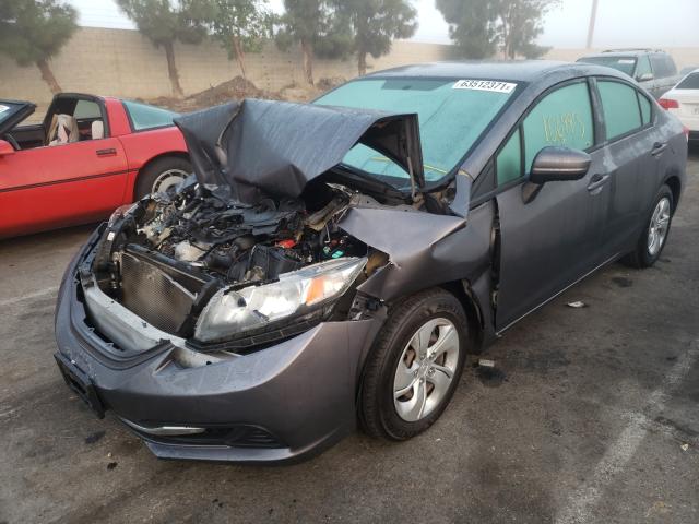 Photo 2 from auction – 2015 HONDA CIVIC LX with VIN 2HGFB2F56FH518798