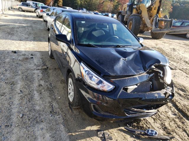HYUNDAI ACCENT SE 2017 with VIN KMHCT5AE7HU354187 - Photo from auction