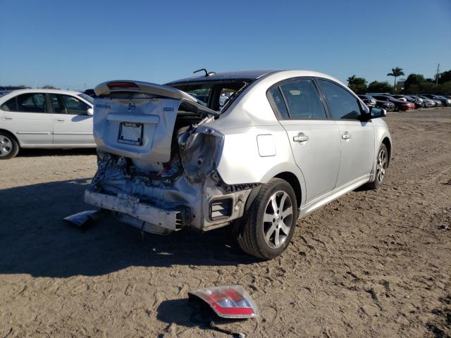 Photo 4 from auction – 2012 NISSAN SENTRA with VIN 3N1AB6AP1CL769484
