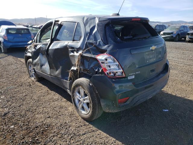 Photo 3 from auction – 2019 CHEVROLET TRAX LS with VIN 3GNCJNSB5KL221354