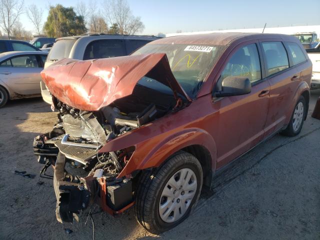 Photo 2 from auction – 2014 DODGE JOURNEY SE with VIN 3C4PDCAB5ET183863