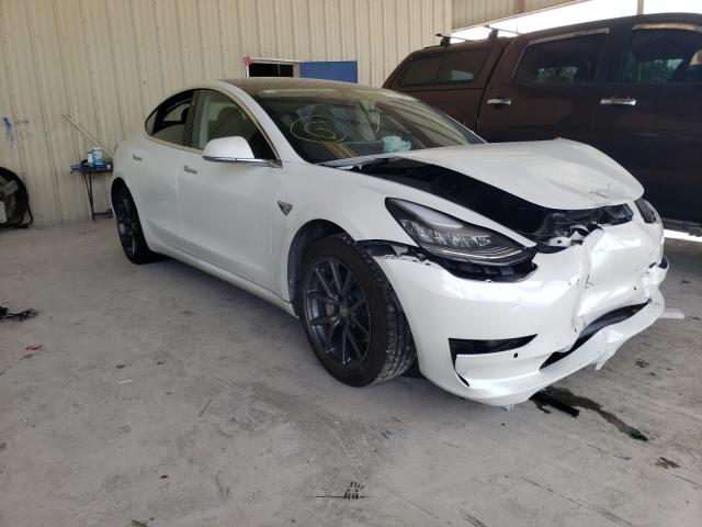 TESLA MODEL 3 2020 with VIN 5YJ3E1EAXLF598092 - Photo from auction