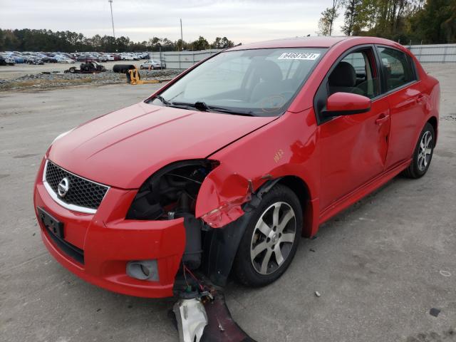Photo 2 from auction – 2012 NISSAN SENTRA 2.0 with VIN 3N1AB6AP9CL696185