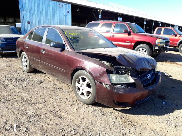 HYUNDAI SONATA GLS 2006 with VIN 5NPEU46F56H036694 - Photo from auction